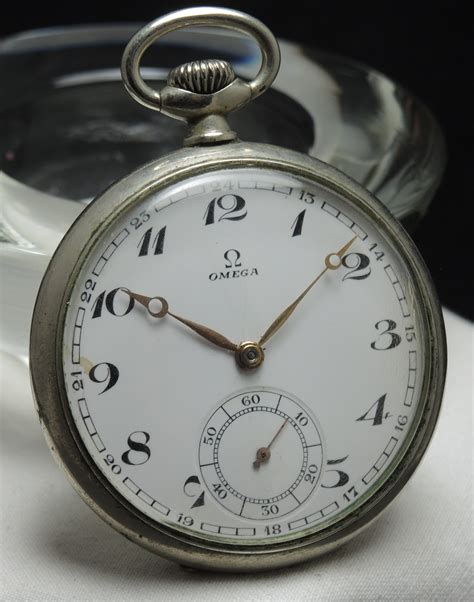 1900s antique omega pocket watch blue hands|omega pocket watch case number.